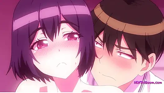 Tiefe leidenschaft für Anime-schätzchen in Hentai lovers Animation