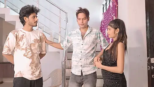 Husband Ke Bahar Jane Ke Baad  Bhabhi Ne Padosi Ko Bula Kar Kiya Hall Me Sex Big Cock Clear Audio