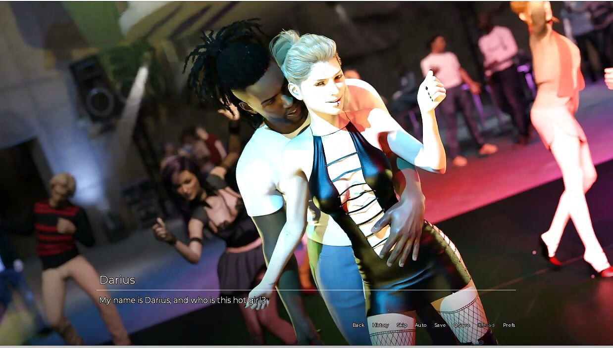 El libro de hechizos - gameplay - juego de roles - Aria con Darius - novia folla bbc en el baño del club