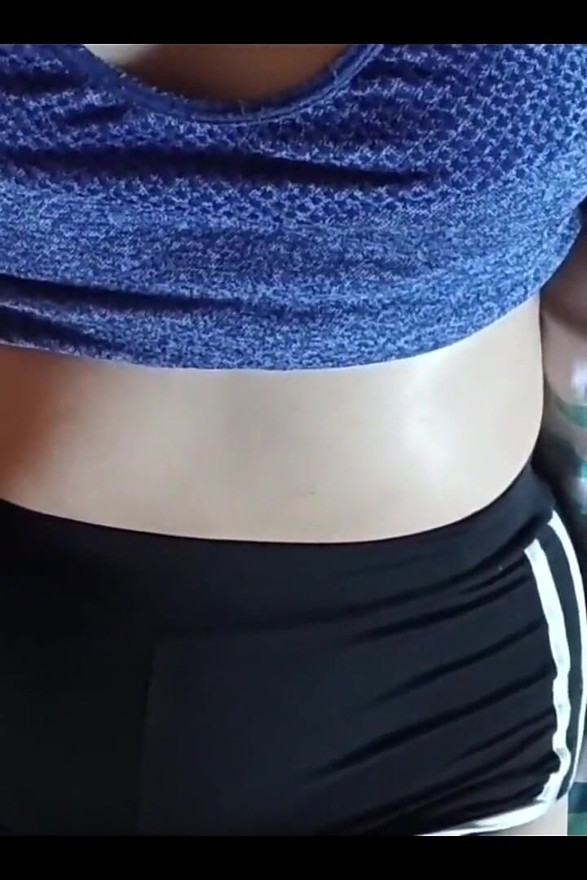 Colombian Touches Her Delicious Wet Pussy