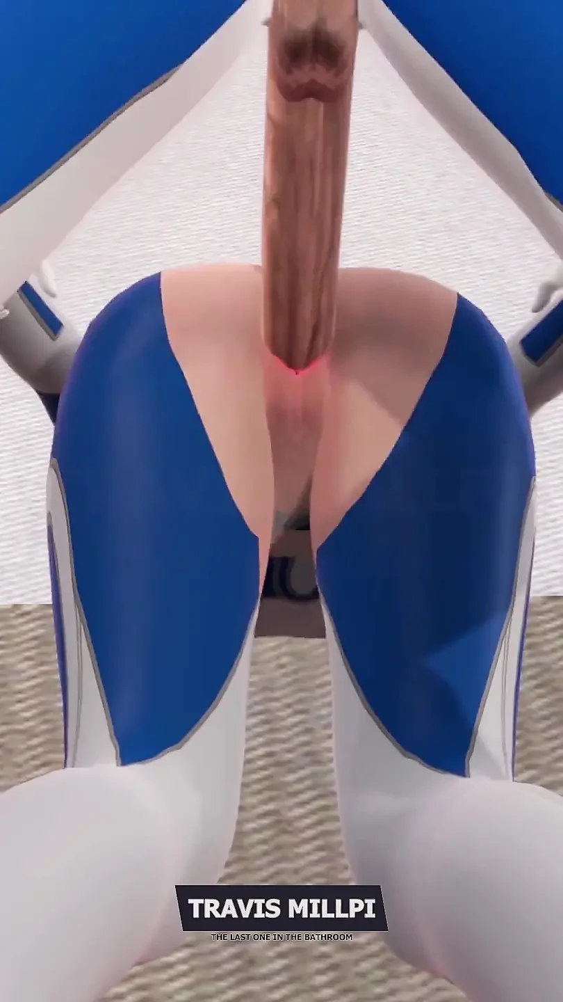 看不见的女人用他的大屁股操Mr Fantastic（Travis Millpi）模仿