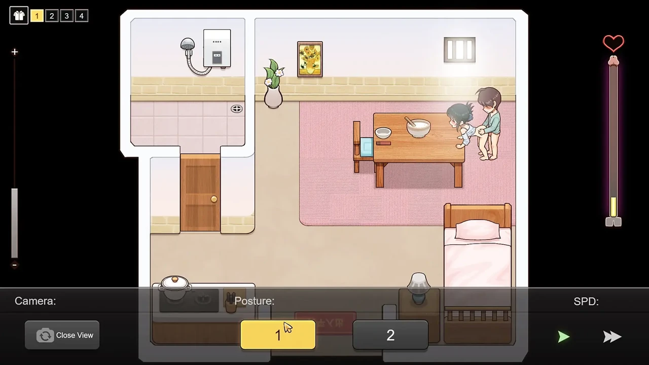 I Fucked Her In Her Home - 2D Video Game