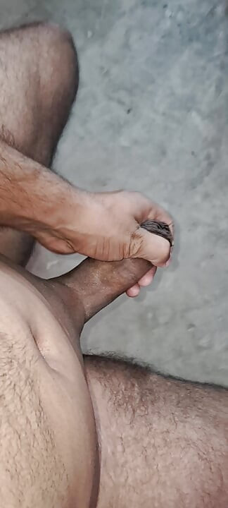 The Young Boy Is Fucking the Delicious Cock with His Hands.