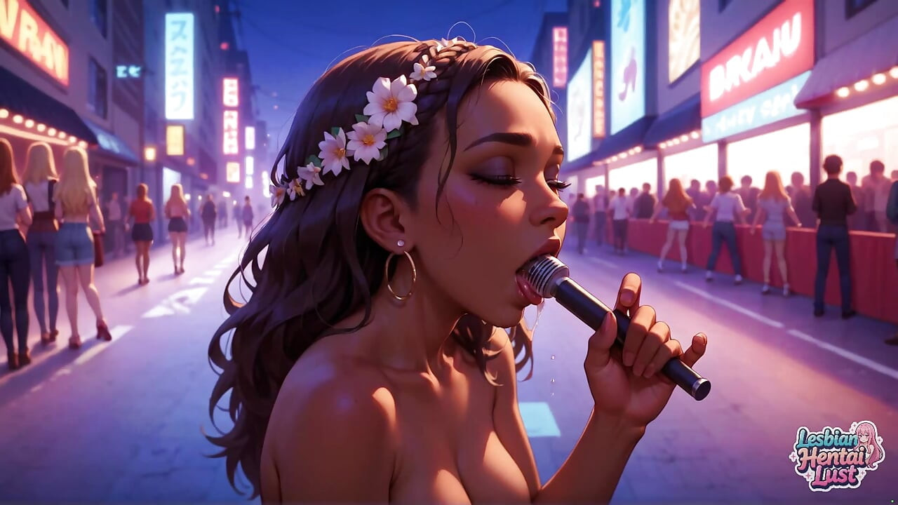 관능적으로 도시를 밝히는 벌거벗은 Lesbo 섹시녀, 별의 XXX 섹스에 불을 붙인다!