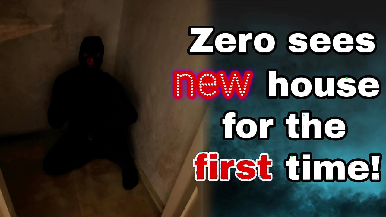 Training Zero - Zero Sees Our New House for the First Time! Femdom Slave Bondage Bitchsuit Tour