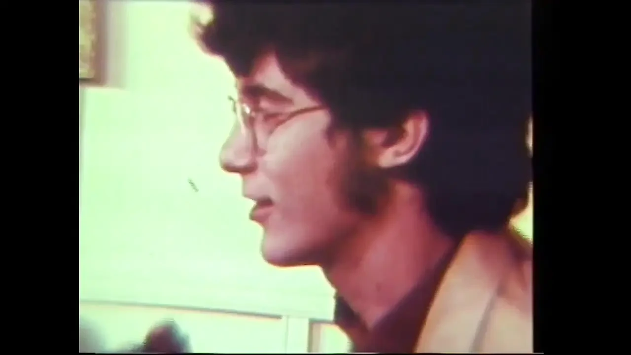 Nasty vintage threesome for a big cock