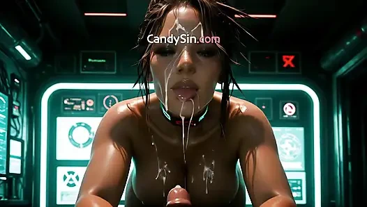 Wajah panam dicrot sperma sama cowok mesum (ai porn)