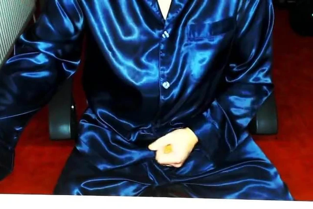 Pyjama shiny glanz satin