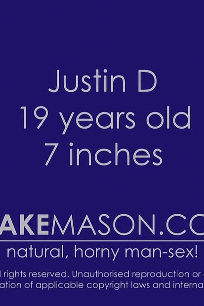 Justin zadovoljava svoj natečeni twink kurac