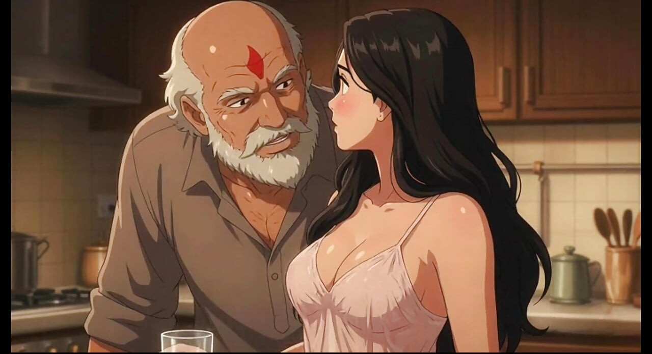 Sasur Ji Aur Bahu Ki Secret Raat - Pati Bahar Tha