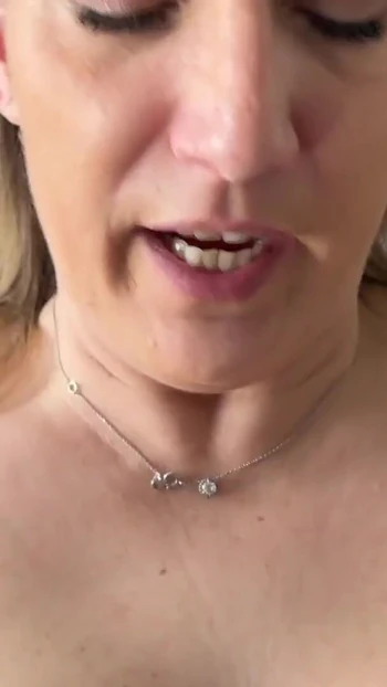 Stunning moment from "Pizza delivery man blows up my pussy! Attention! Squirt! His plunger makes me squirt!"