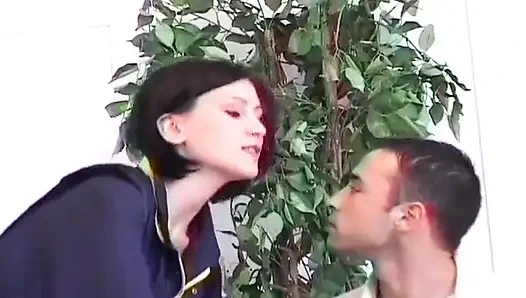 Französisches college-schätzchen wurde nach dem unterricht geritten