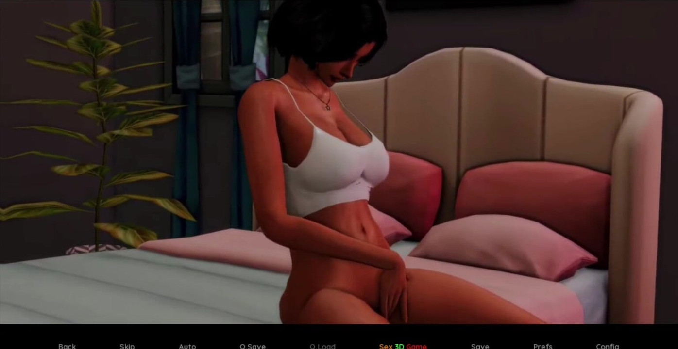 Alone girl masterbating game sex 3d animation
