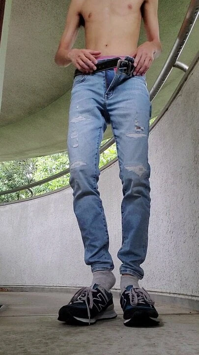 Outdoor masturbation