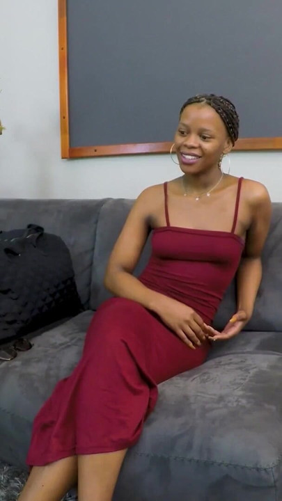 This EBONY COLLEGE GIRL admitted her boyfriend never satisfied her... I made sure she felt satisfied | Clip 1