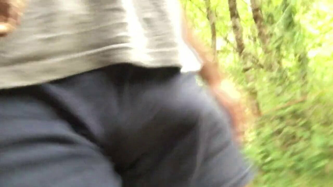 Bulge by the woods