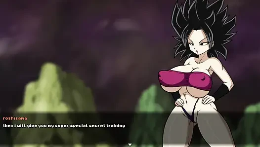 Super slutz tournament 2 - Roshi Fucking Caulifla's fat ass from Dragon Ball Super