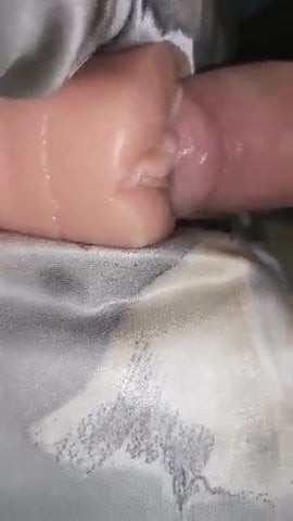 Fuking a pussy toy