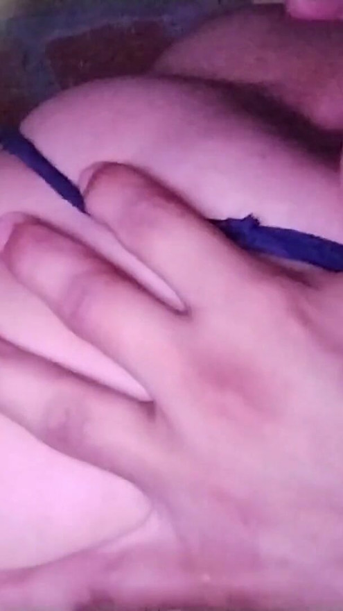 went to fuck with my young neighbor sucking his fat cock and he was rimming my ass and then my cuckold creampied me at home | Clip 2
