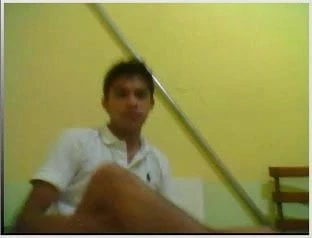 Straight guys feet on webcam #82