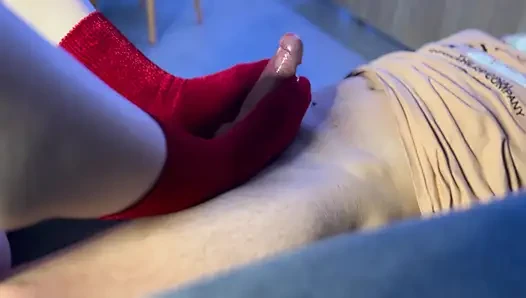 En sevdiğim kırmızı bulanık çorap deneyimi