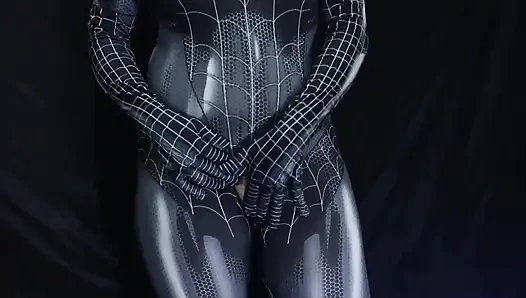 Bir örümcek adam cosplayer boşalana kadar sikiyor, amcığı çok ıslak, en son viral Endonezya pornosu