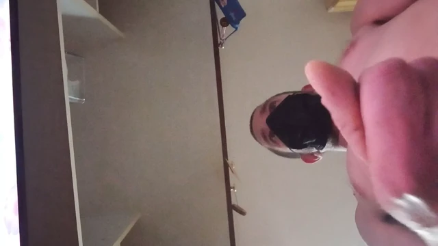 Masturbating and big cum