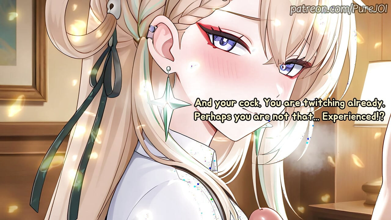 You invite Lynae and persuade her to have marvellous sex (Sex JOI)