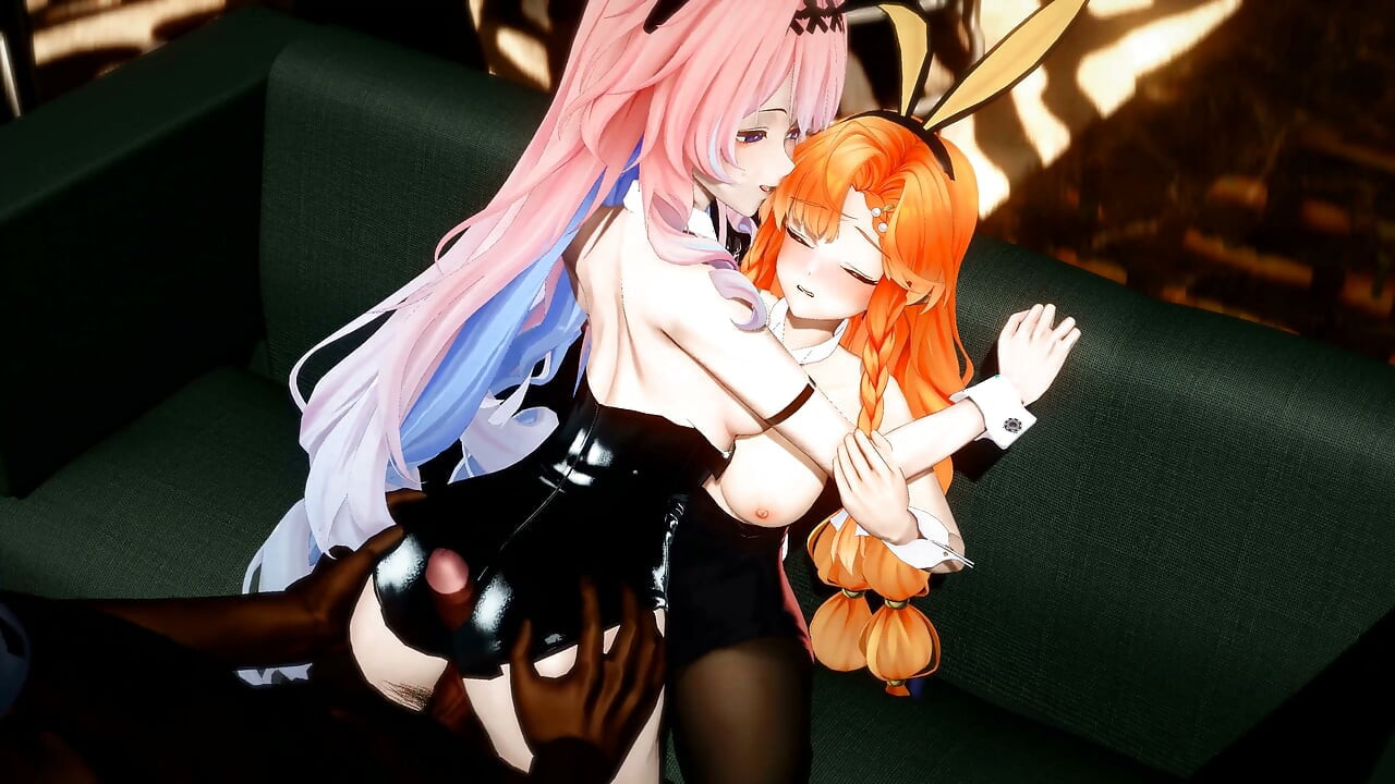 Wuthering Waves - Sigrika and Denia Naughty Club Party Fuck - 3D Hentai Animations