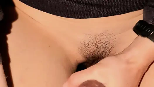 Конечная дрочка и дрочка киски, подборка с порцией спермы