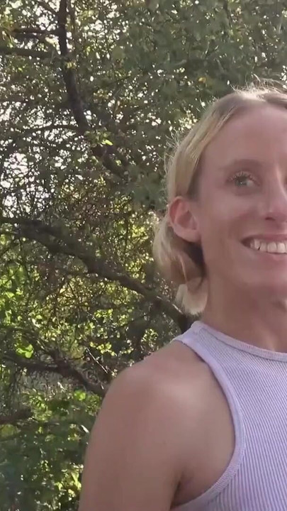 Amateur slag gets fucked outdoors at Swhores | Clip 1