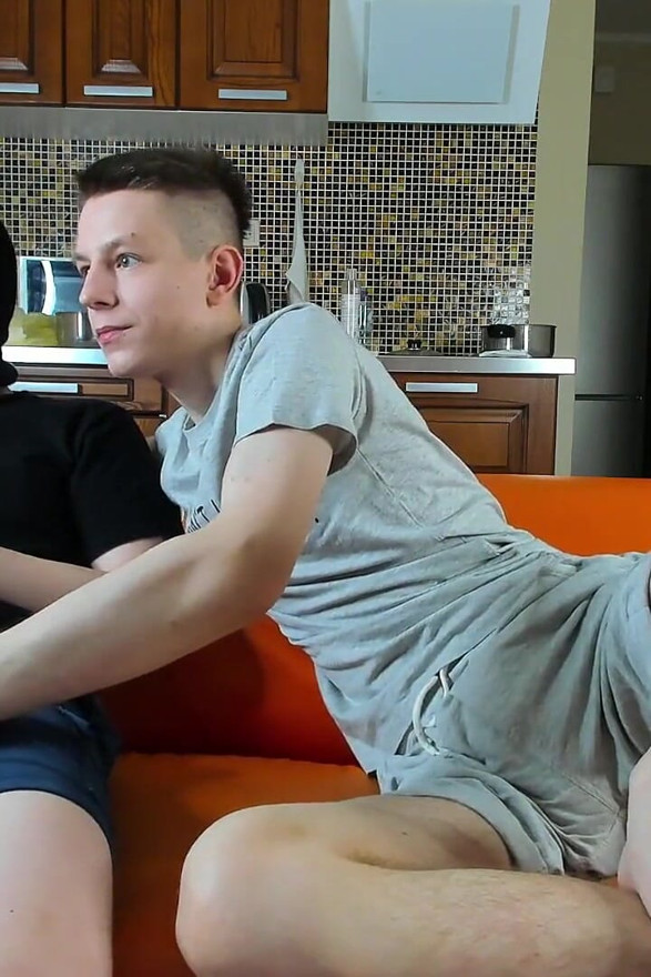 Trying to Find Alex's Asshole to Relax It Before Sex