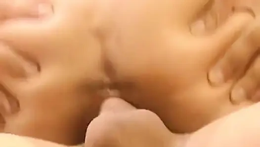 Skinny Russian Blonde Fucked to Facial