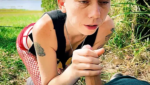 POV-ehefrau blowjob
