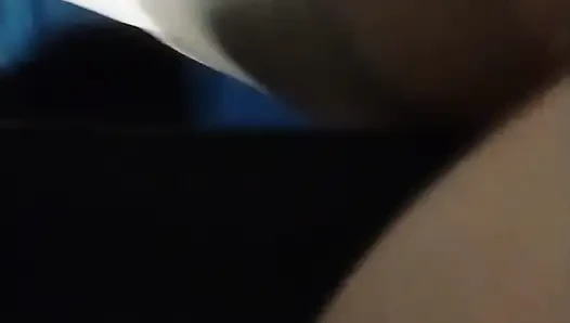 Deep stroke in her guts