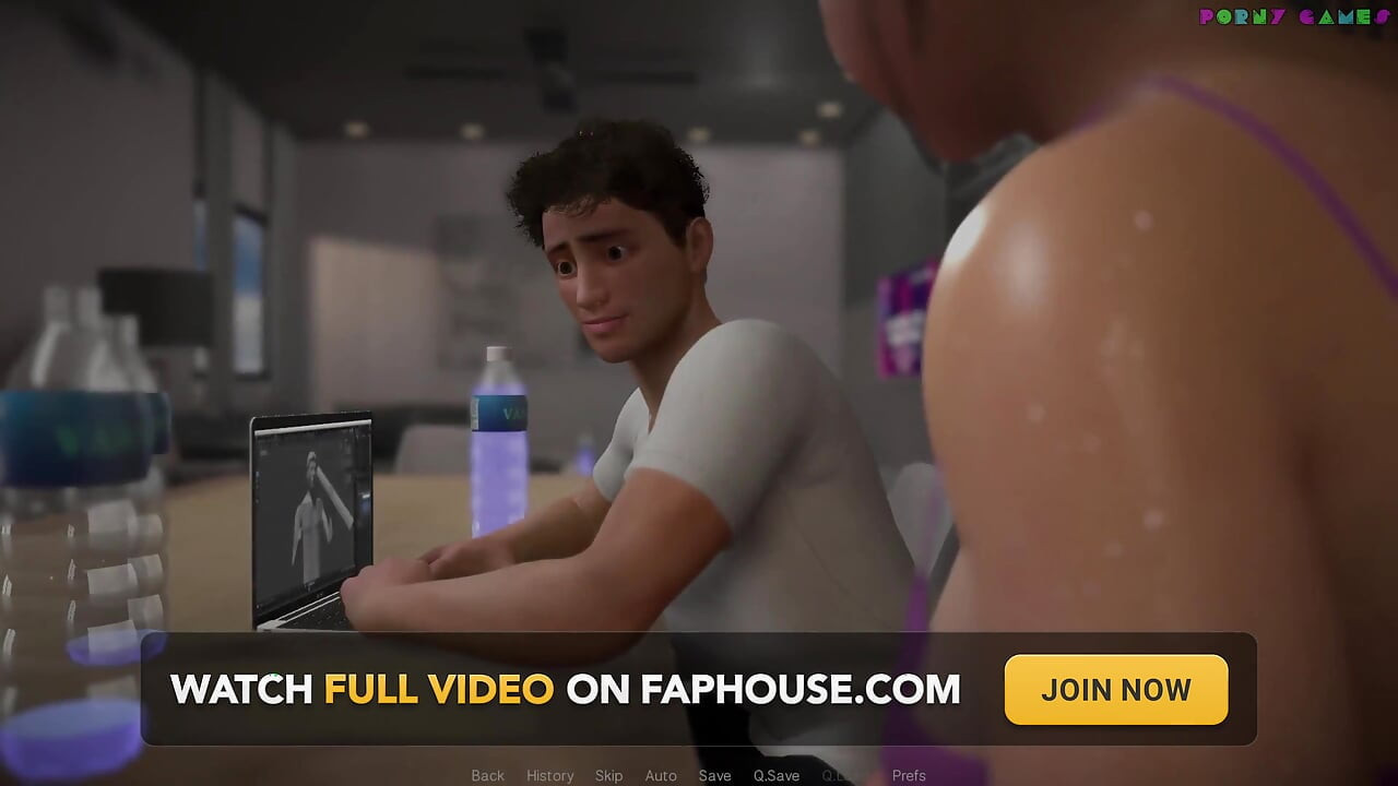 Friendly Housewife by White Foam - Busty Lady Helps Her Virgin Neighbor, Milking a Horny Lad 2