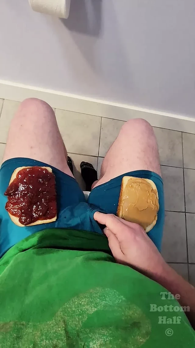 Tutorial: How to make a peanut butter and jelly dick sandwich with special sauce