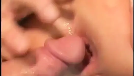 Sexy sluts enjoy muff diving &amp; cunt&amp; ass fucking on sofa before getting creamed