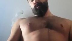 Hot hunk cumshot