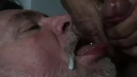 Married man feeds me his cum