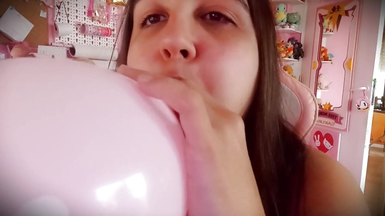 Puffy Cheeks Ballong blåser - Kanin looner