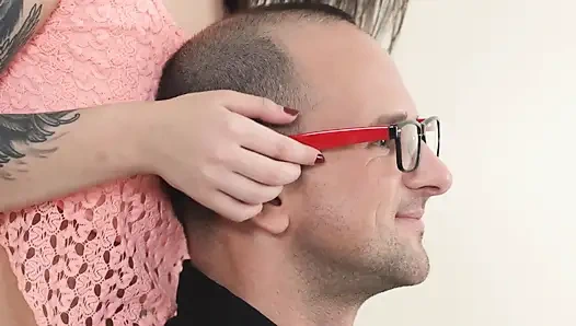 Super Hot Teenage Girl Has Rough Sex with 2 Handsome Guys