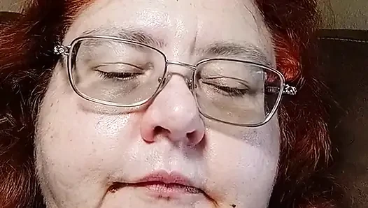 Ate a big meal homemade taco dinner