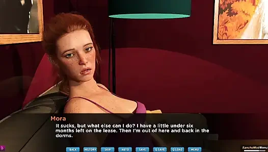 Çıplak tanık #8 - Jackson ve Mona kanepede sikişiyor