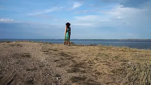 On steep over Volga-river