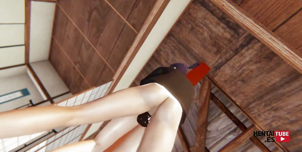 Chainsaw Man Hentai - Aki Fucks Makima While She's Clinging to the Column of Her House.