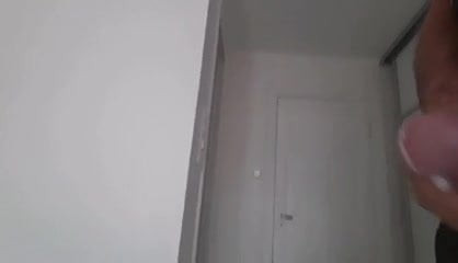 Big White cock comes for me