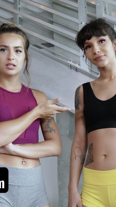 SisLovesMe - Sultry Latina Stepsisters Kitty Carrera And Sofie Reyez Share Their Stepbro's Big Dick | Clip 1