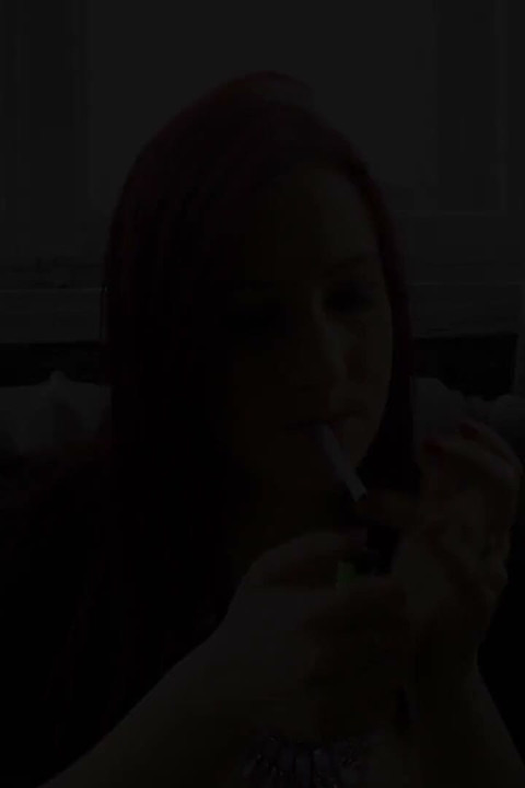Sabrina Real Girl Smokes