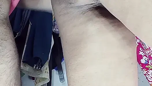 Ass pussy fucking cock sucking pussy sucking breasts sucking milk from the breast and sitting on the cock in doggy style and lying straight on Hindi audio